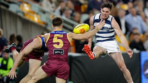 AFL results 2024, Brisbane Lions def by Geelong Cats, Round 6 .